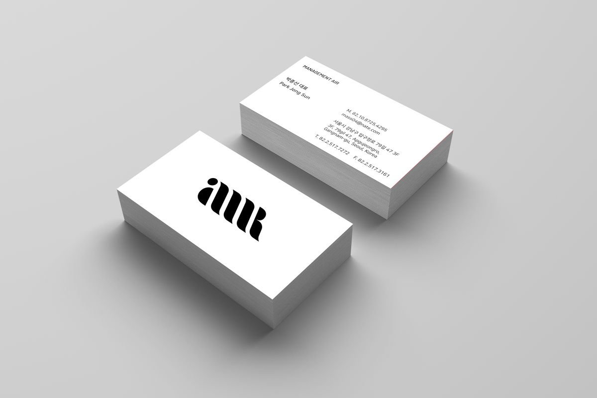 Management Air business card